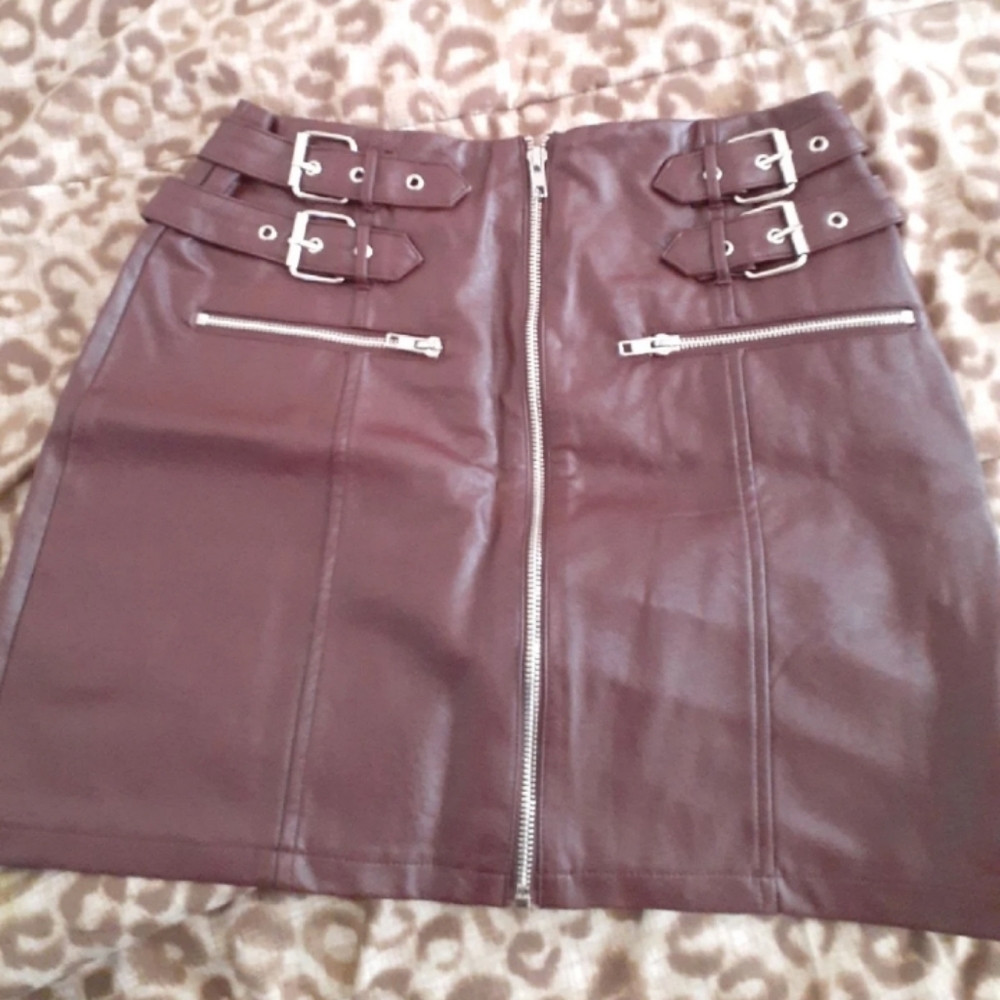 Mini above the knee skirt